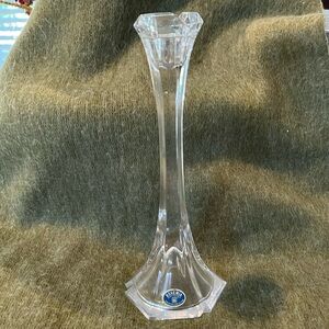 Bohemia Czech Republic Crystal Candle Holder